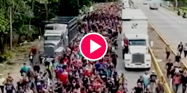 Migrant caravan chants ‘yes we can’ en route to US border…